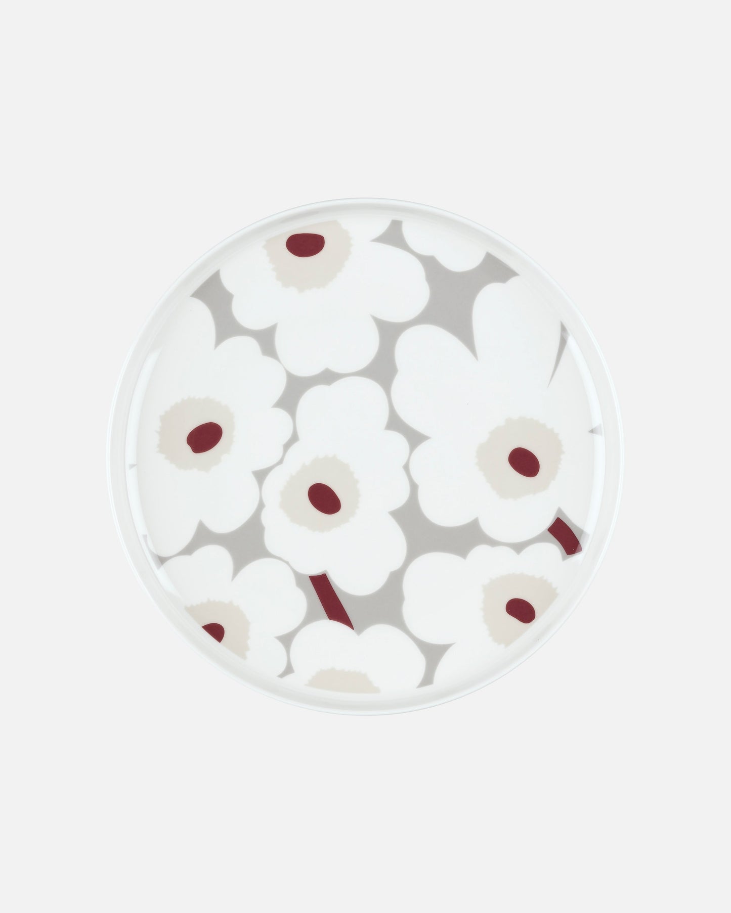 Oiva / Unikko Plate 25 Cm - Marimekko VN
