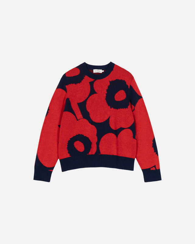 Valu Unikko knitted wool pullover - Marimekko VN