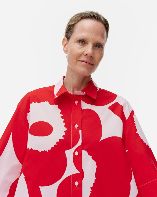 Invenit Unikko cotton poplin dress - Marimekko VN