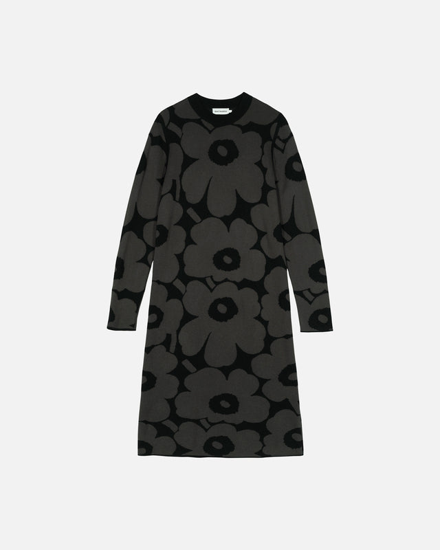 Ennallaan Pieni Unikko knitted wool dress - Marimekko VN