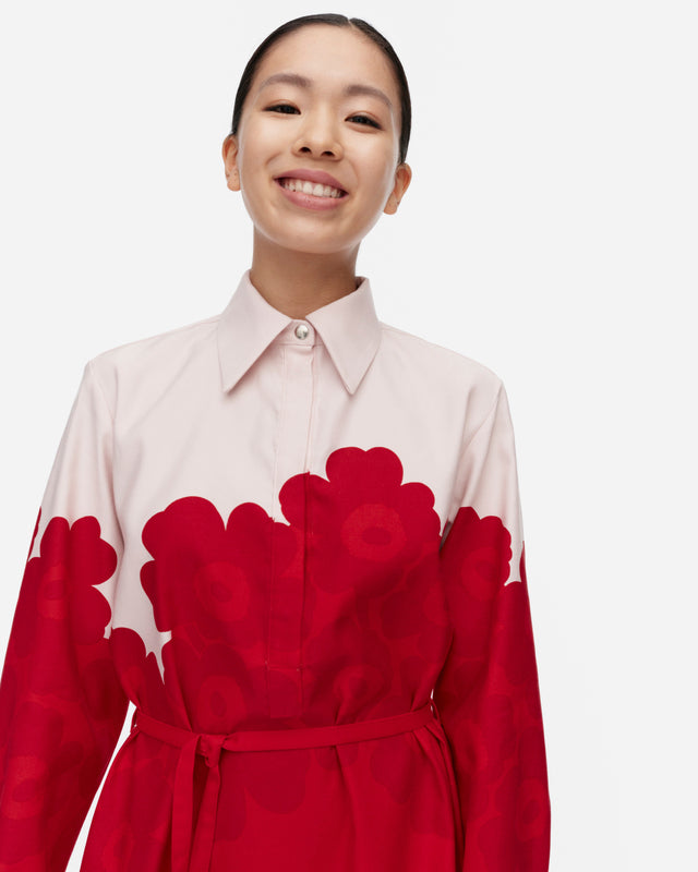 Sh Spesifi Unikko cotton linen dress - Marimekko VN