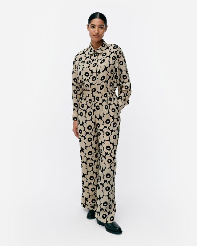 Sh Oanet Mini Unikko cupro trousers - Marimekko VN