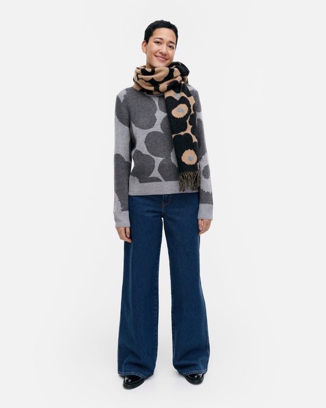 Aukio Unikko cashmere knitted pullover - Marimekko VN