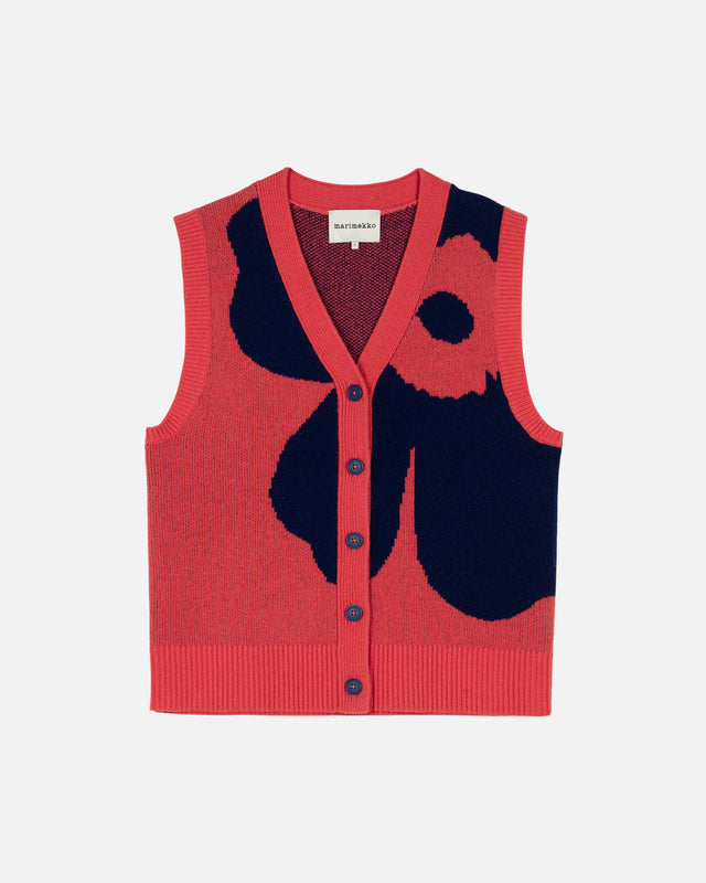 Kioski Jaava Unikko wool vest - Marimekko VN