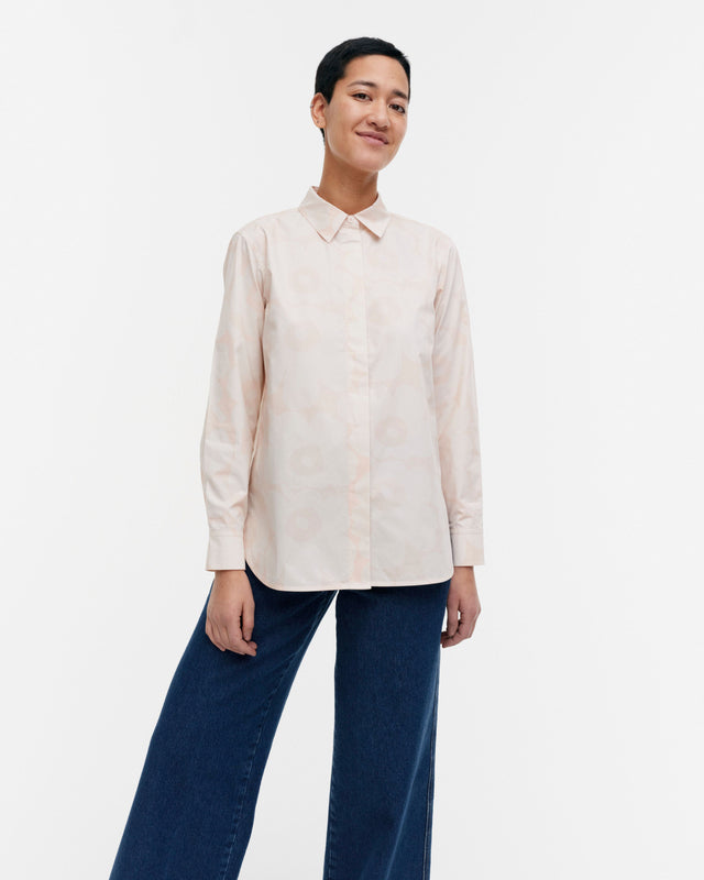 Tilla Unikko cotton poplin shirt - Marimekko VN