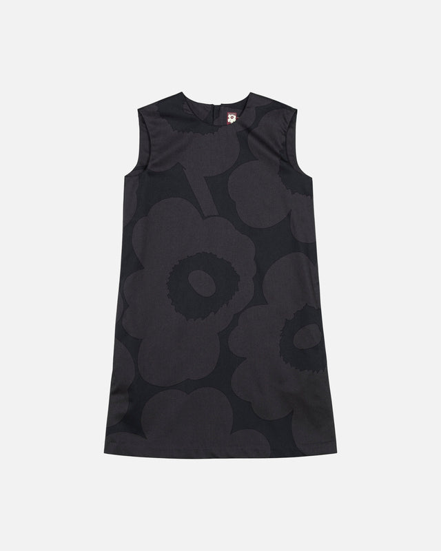 Siluetti Unikko cotton satin dress - Marimekko VN