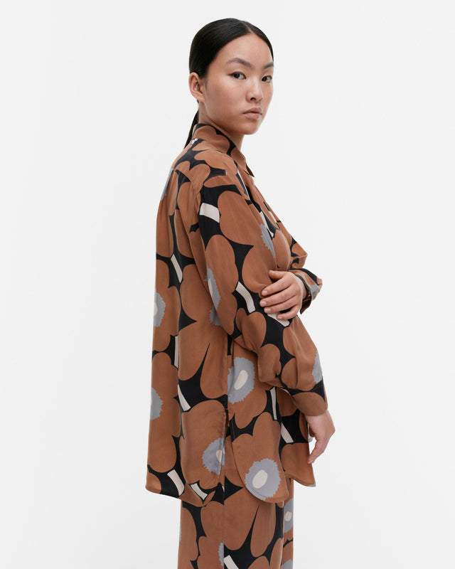 Sh Sivuta Unikko cupro shirt - Marimekko VN