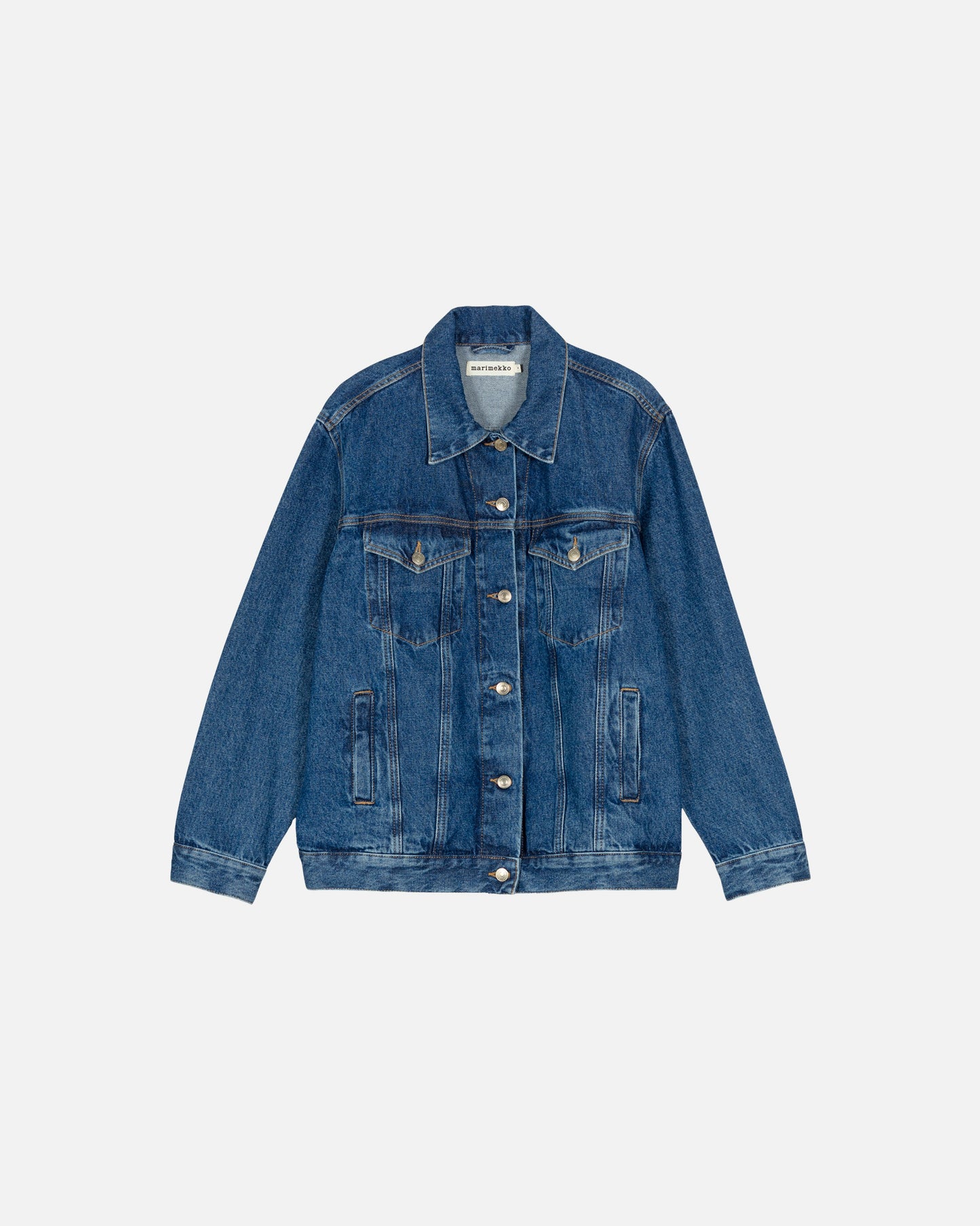 Maridenim Murros Unikko Plcmt denim jacket - Marimekko VN