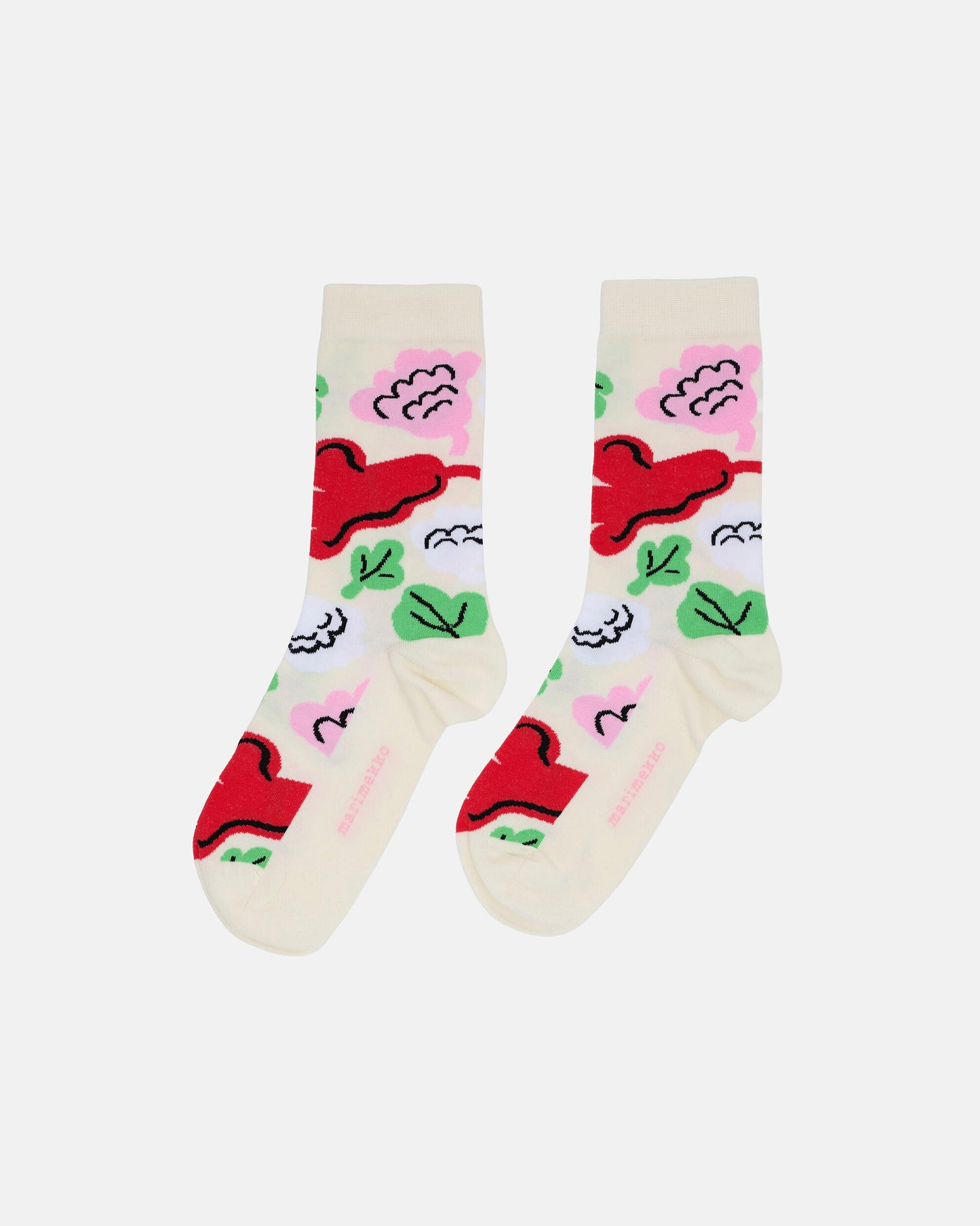 Linjaus Kukasta Kukkaan Socks