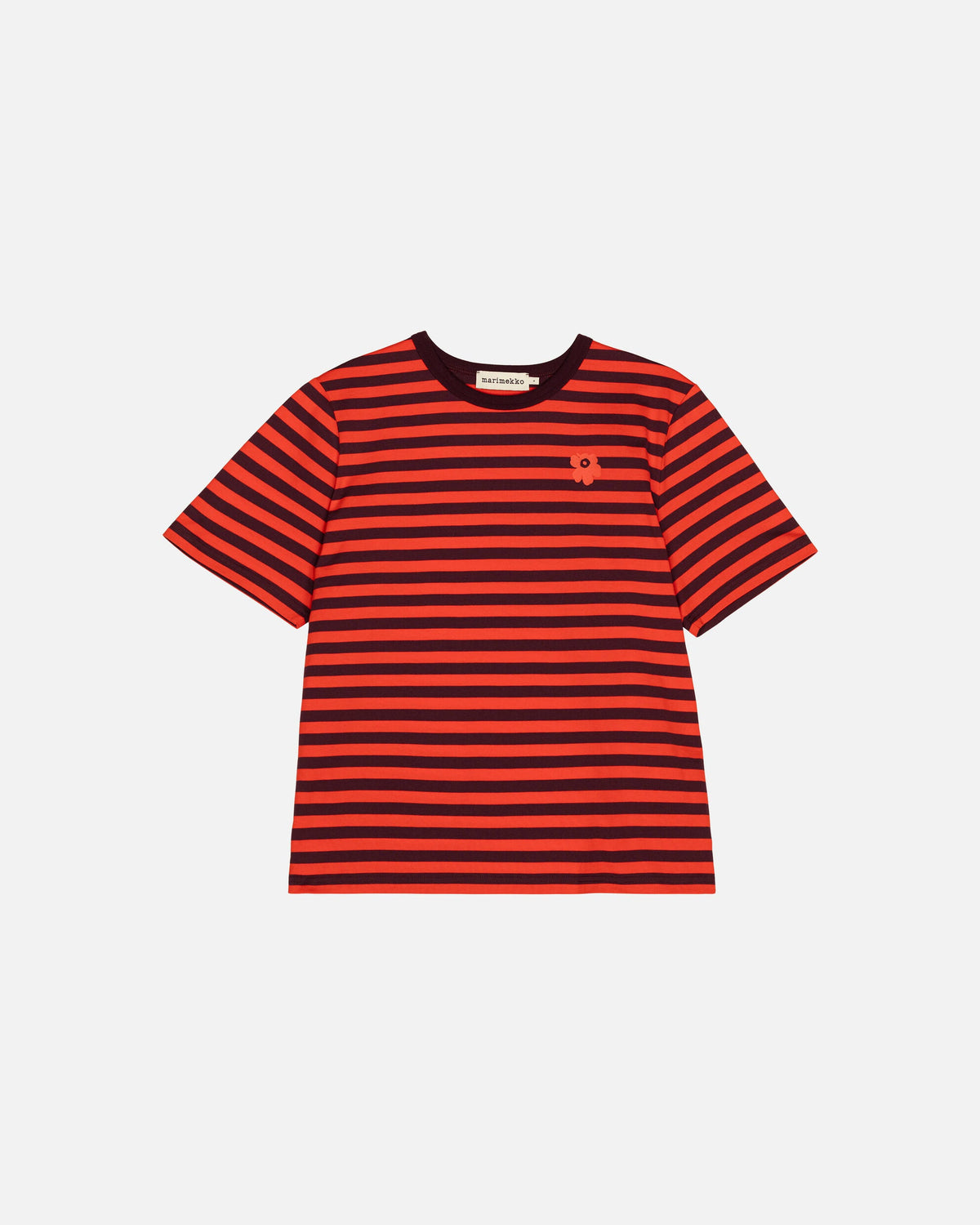 Tasaraita Unikko Kioski t-shirt