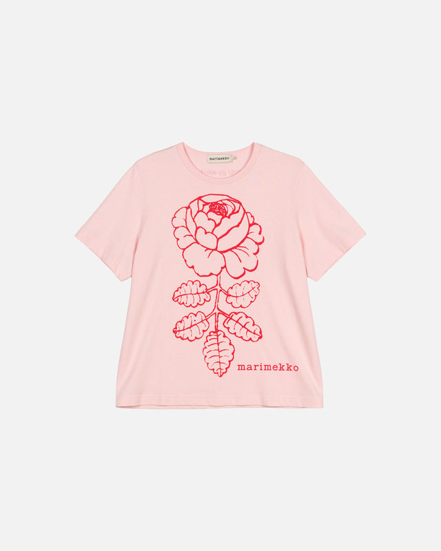 Erna Vihkiruusu Placement kioski t-shirt - Marimekko VN