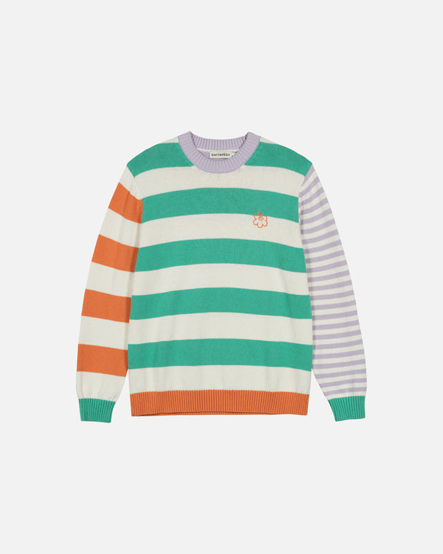 Kesäkoju Maalis Patja Kioski knitted cotton pullover - Marimekko VN