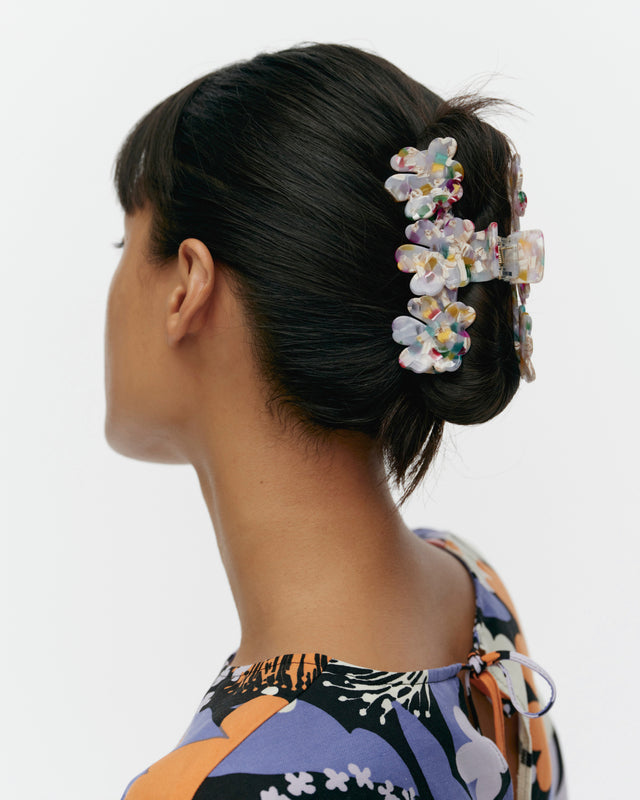 Mini Unikko Hair Clip Multi - Marimekko VN