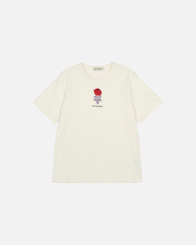 Vihne Vihkiruusu Placement kioski t-shirt - Marimekko VN