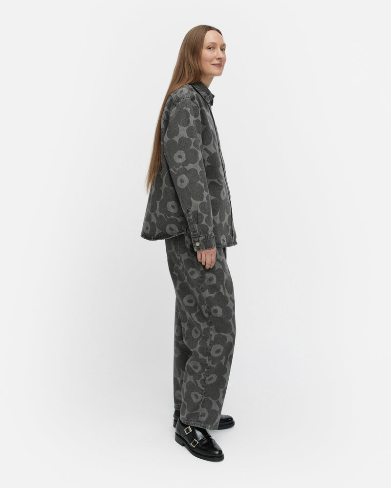 Maridenim Vaihe Unikko denim shirt - Marimekko VN