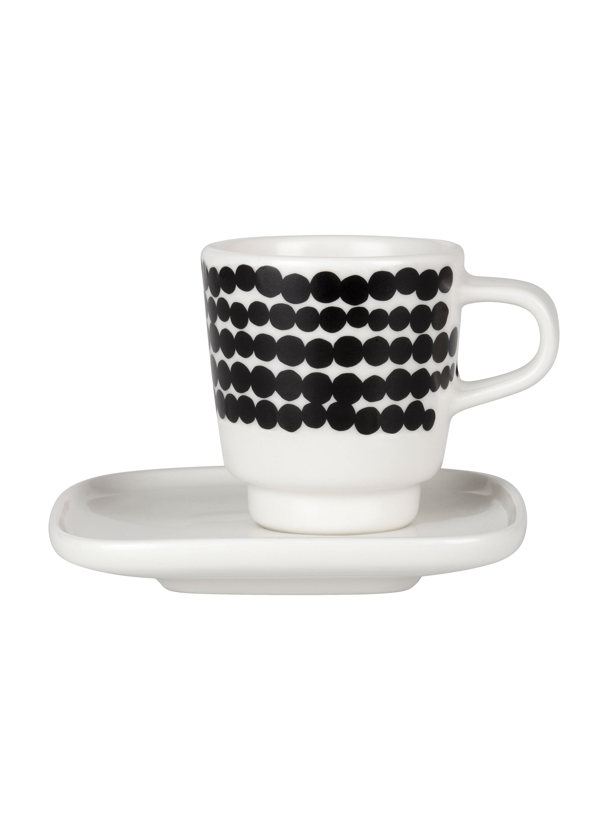 Oiva / Siirtolapuutarha Espresso Cup And Plate 10X10 Cm - Marimekko VN