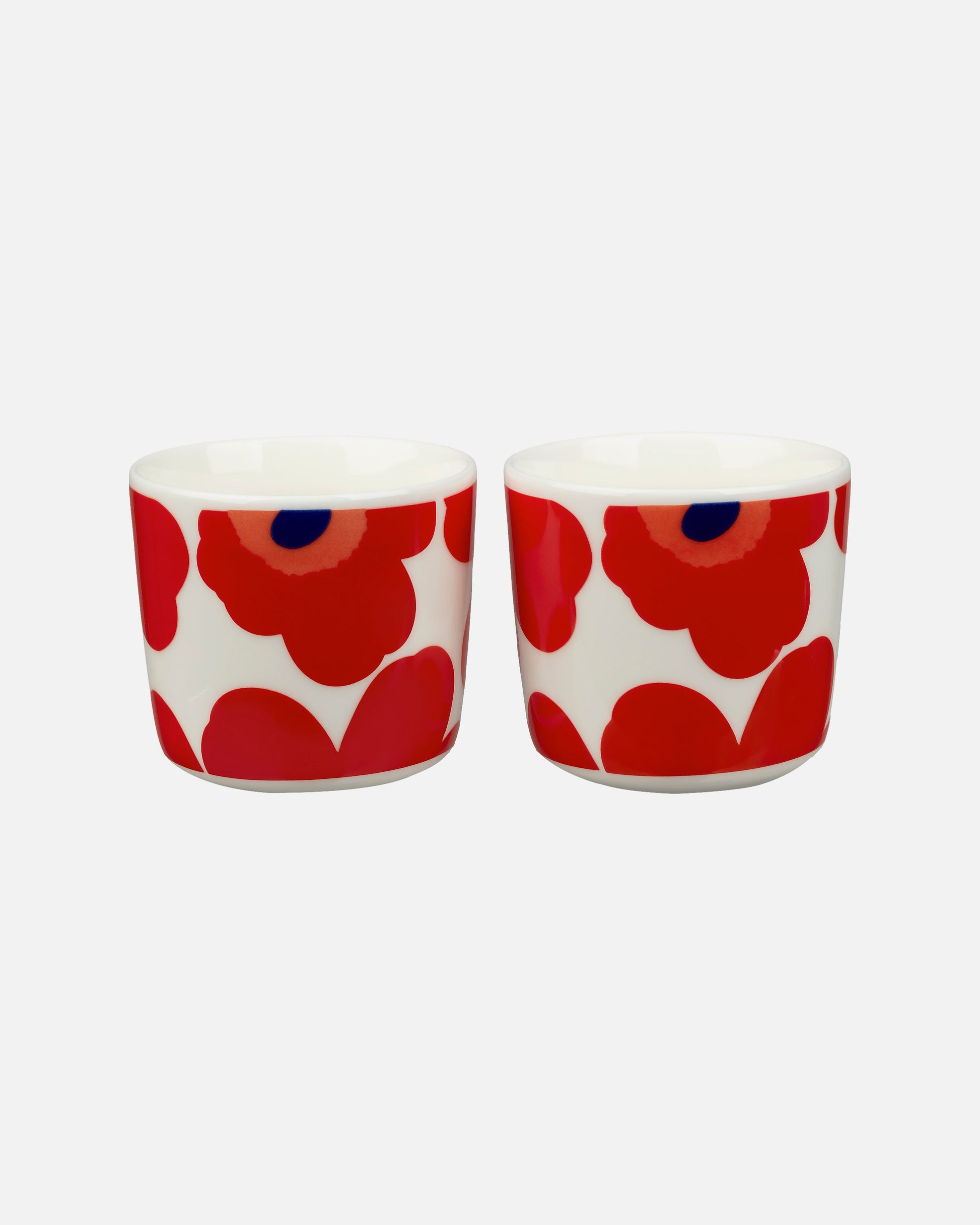 Oiva / Unikko Cup Set 2D, Without Handle, 2 Pcs - Marimekko VN