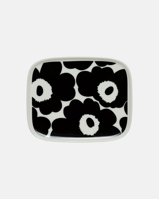 Oiva / Unikko Plate 15X12 Cm - Marimekko VN