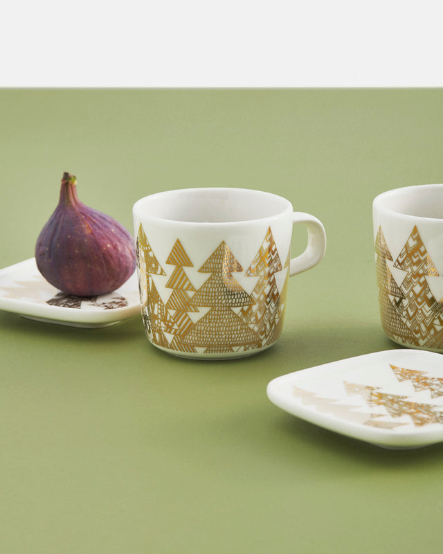 Oiva / Kuusikossa cup and plate set - Marimekko VN