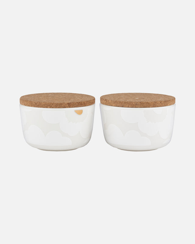 Oiva / Unikko jar 2,5 dl, 2 pcs - Marimekko VN