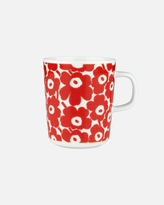 Oiva / Pikkuinen Unikko 6Oth Anniversary mug 2,5dl - Marimekko VN