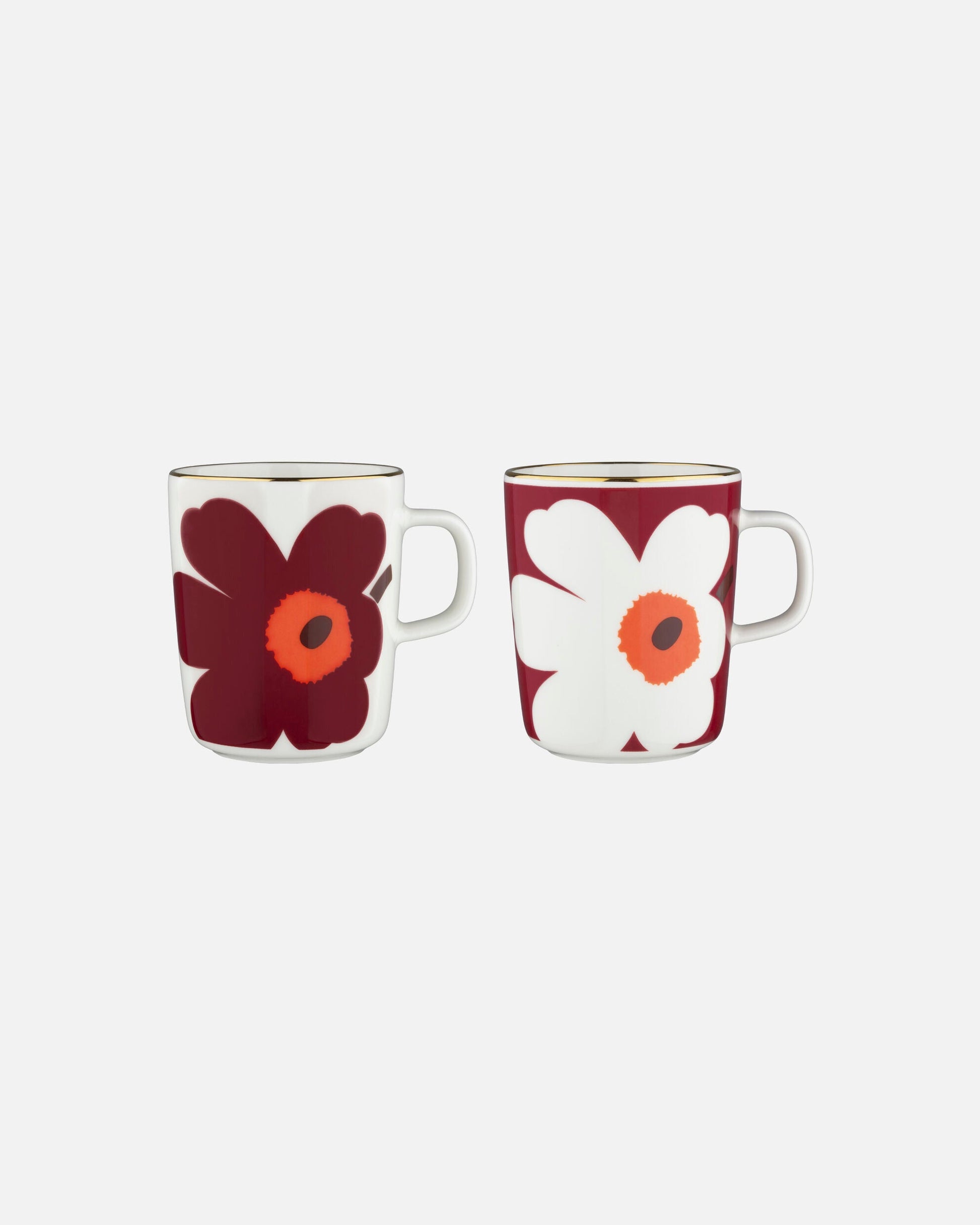 Oiva / Juhla Unikko mug 2,5 dl / 2 pcs - Marimekko VN