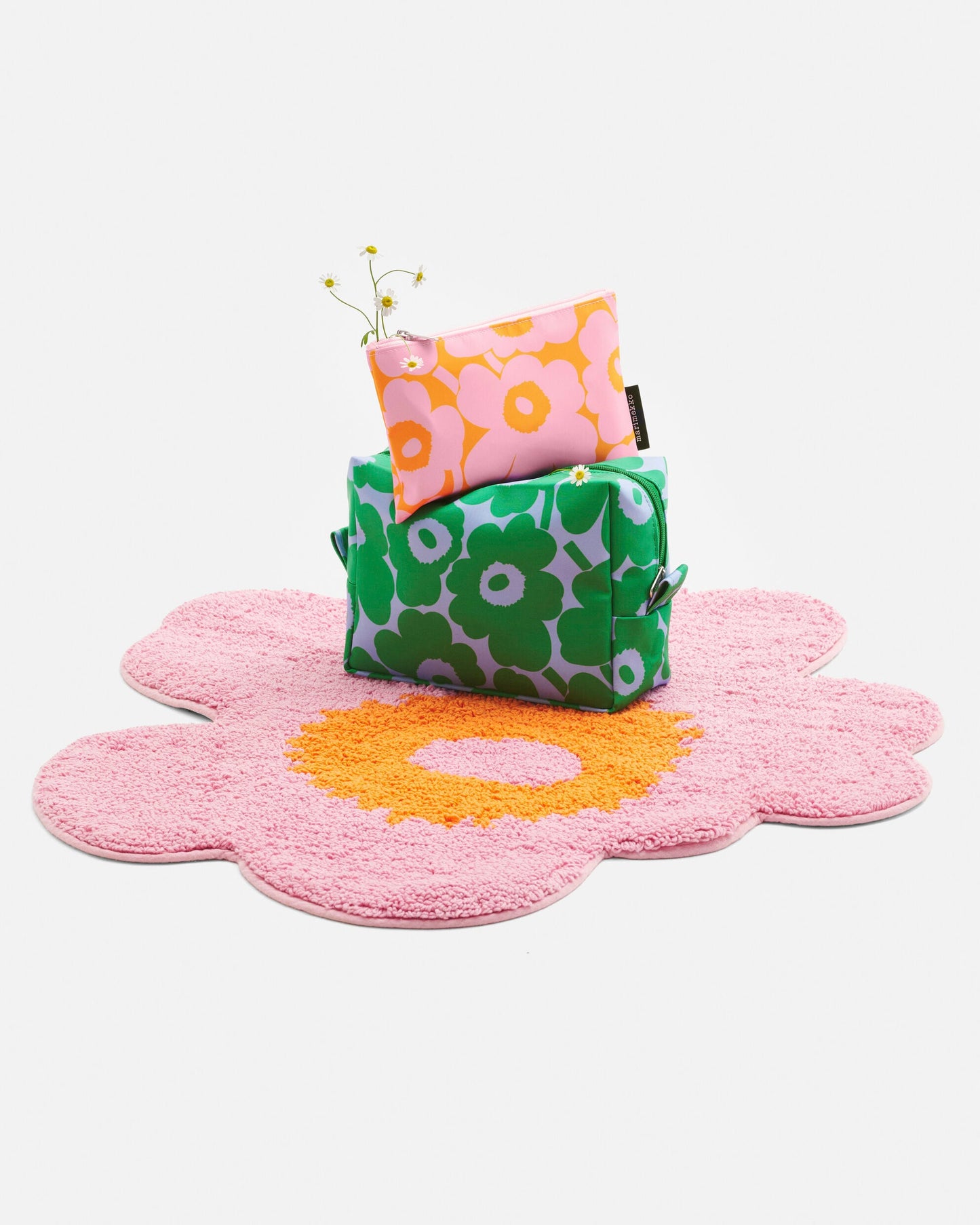 Unikko Bath mat 73x74 cm