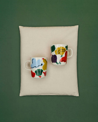 Oiva / Kukasta kukkaan mug 2,5 dl / 2 pcs