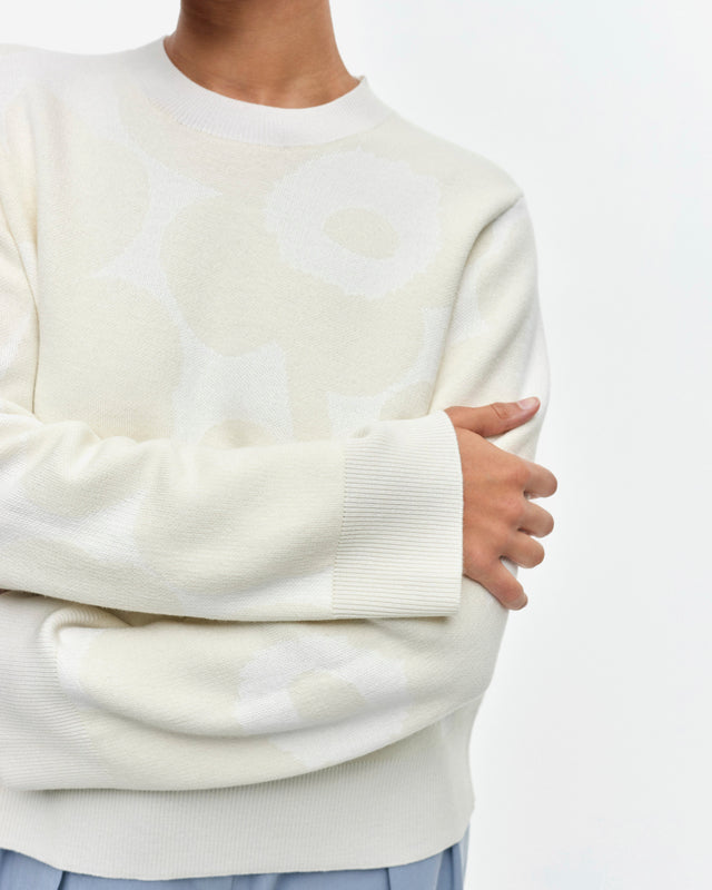 Kalotti Unikko knitted wool pullover - Marimekko VN