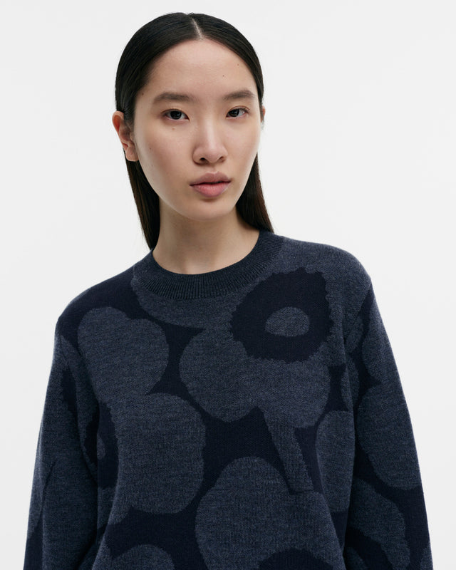 Kalotti Unikko knitted wool pullover - Marimekko VN