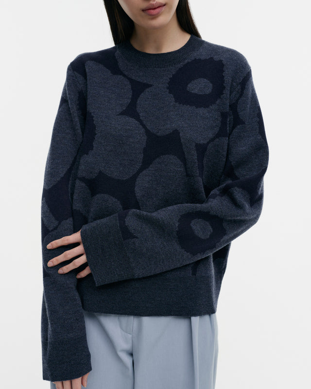 Kalotti Unikko knitted wool pullover - Marimekko VN