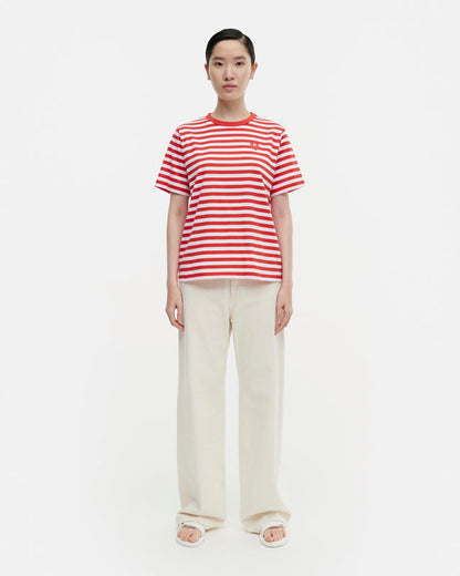 Tasaraita Relaxed Shortsleeve t-shirt - Marimekko VN