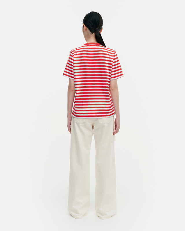 Tasaraita Relaxed Shortsleeve t-shirt - Marimekko VN