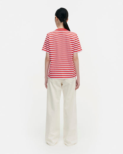 Tasaraita Relaxed Shortsleeve t-shirt - Marimekko VN