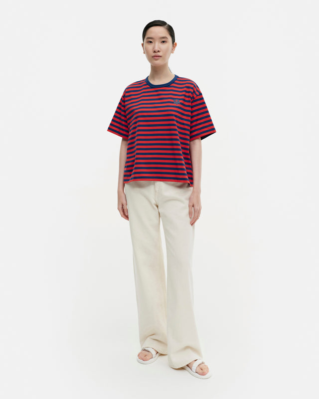 Tasaraita Oversized Shortsleeve t-shirt - Marimekko VN