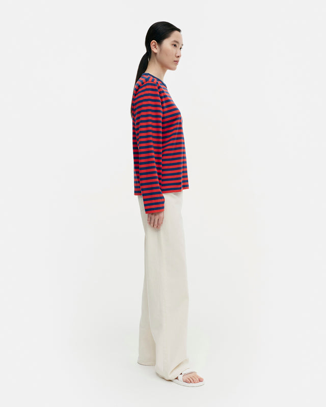 Tasaraita Relaxed Longsleeve 2 jersey top - Marimekko VN