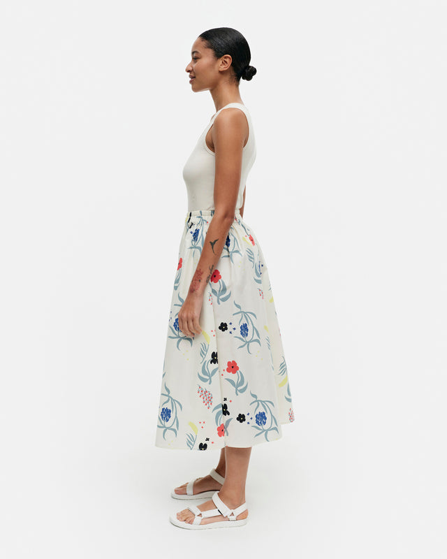 Garrel Herbaario cotton poplin skirt - Marimekko VN