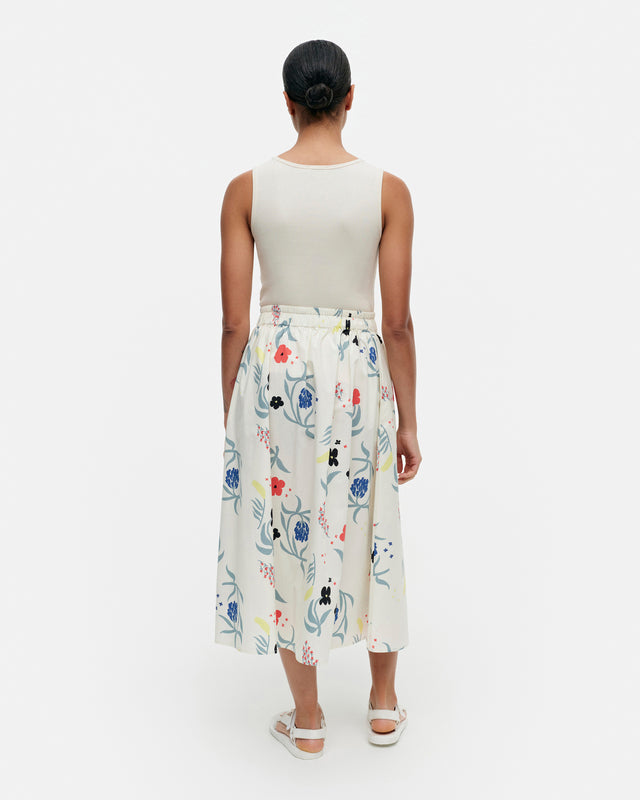 Garrel Herbaario cotton poplin skirt - Marimekko VN