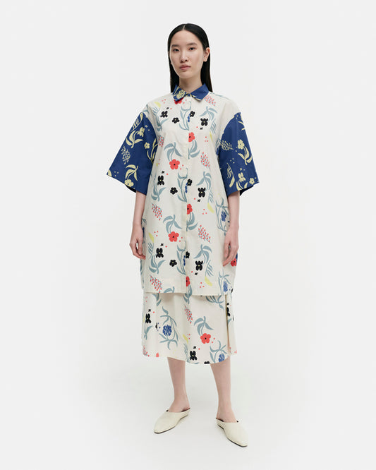 Fasadi Herbaario cotton poplin dress - Marimekko VN