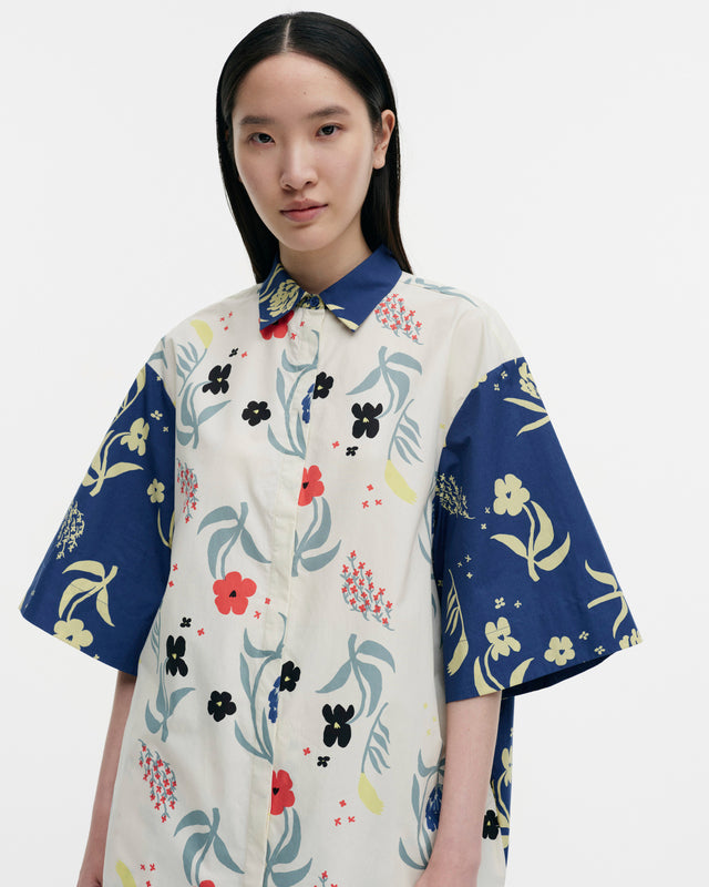 Fasadi Herbaario cotton poplin dress - Marimekko VN