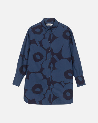 Nila Unikko cotton poplin shirt - Marimekko VN