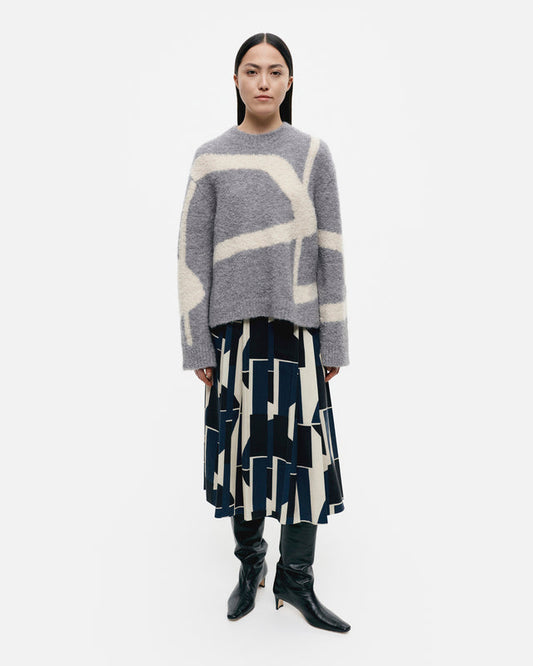 Intuitio Rappu knitted wool pullover - Marimekko VN