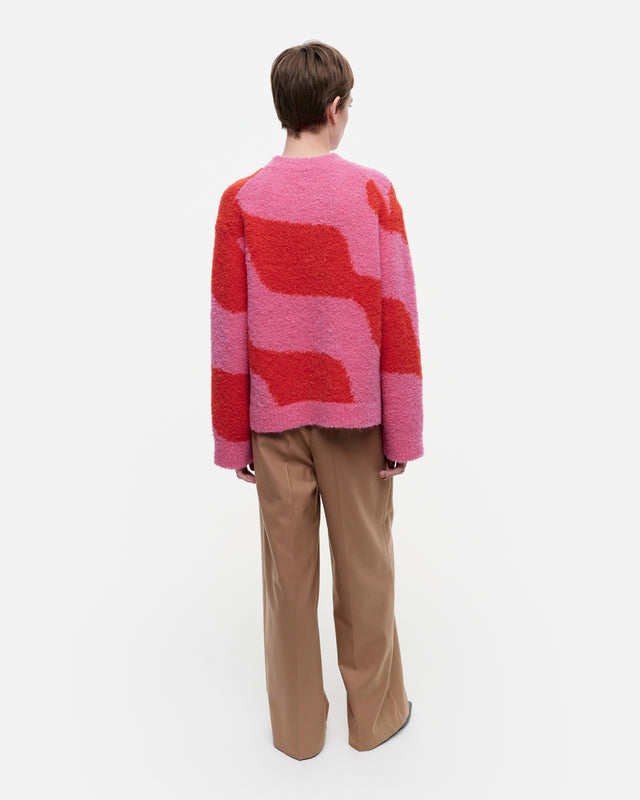 Intuitio Taifuuni knitted wool pullover - Marimekko VN