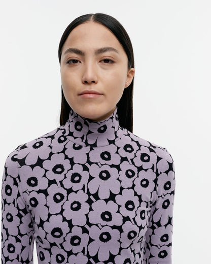 Jäkälä Unikko jersey turtleneck top - Marimekko VN