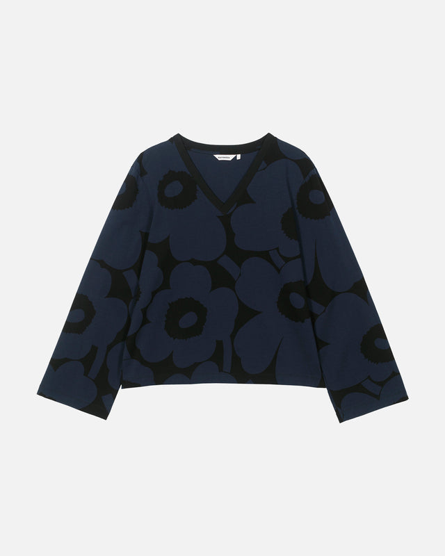 Travee Unikko cotton jersey top - Marimekko VN