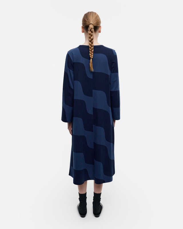 Temenos Taifuuni cotton jersey dress - Marimekko VN