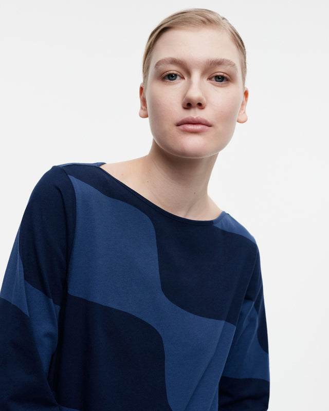 Tempera Taifuuni cotton jersey tunic - Marimekko VN