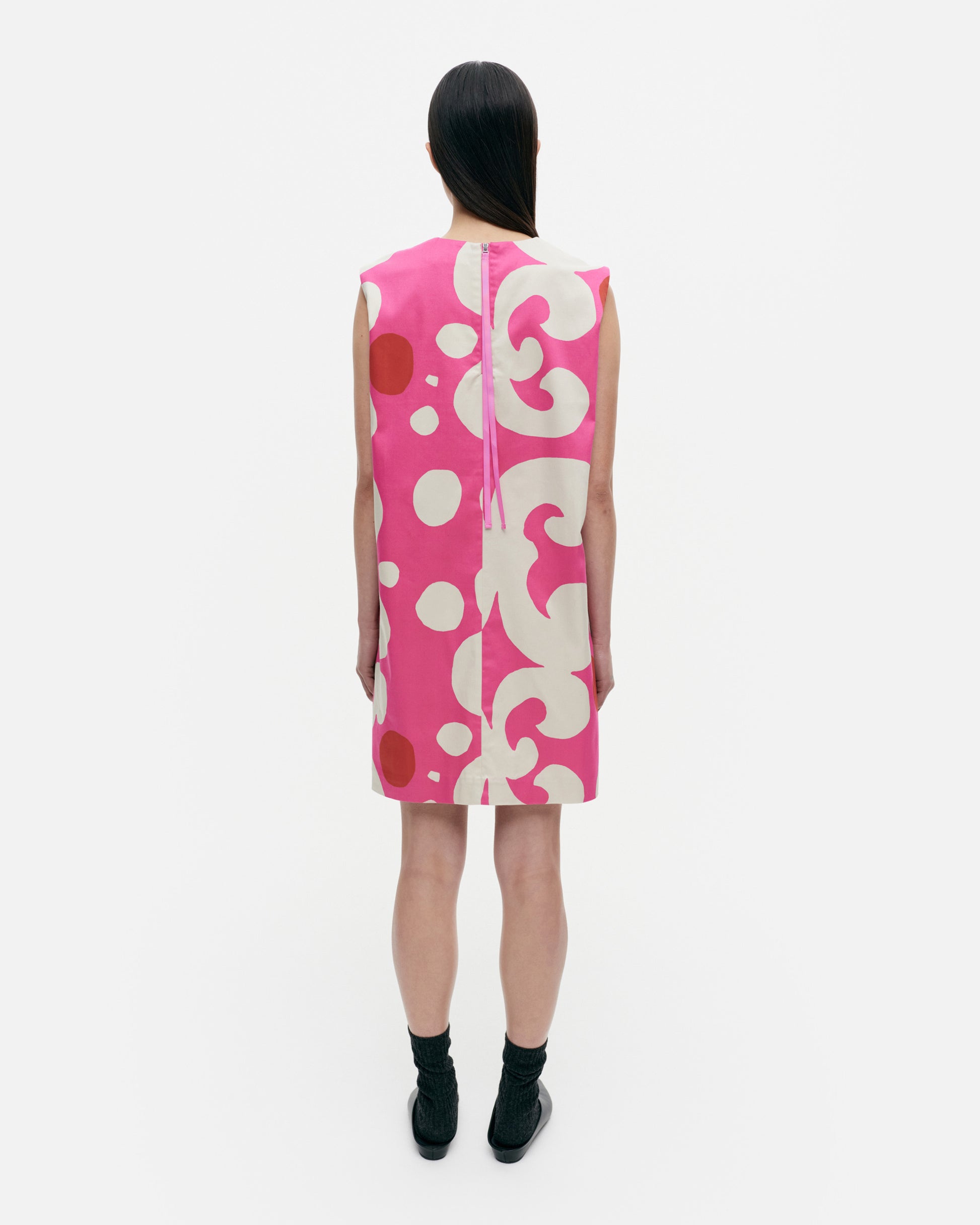 Siluetti Keidas Cotton Sateen Dress - Marimekko VN