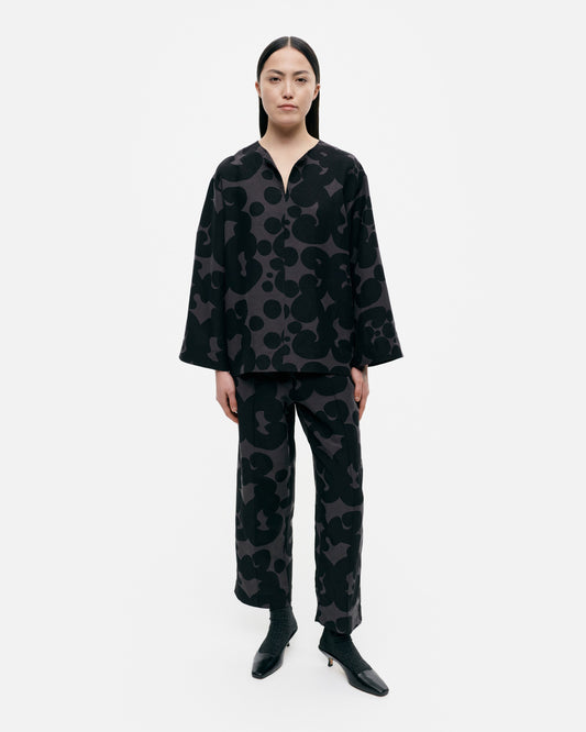 Voluutta Pieni Keidas Cupro Mix Blouse - Marimekko VN