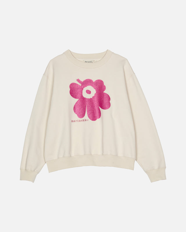 Leiot Unikko Placement Glitter sweatshirt - Marimekko VN